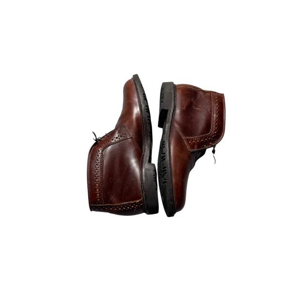 Allen Edmonds Bellevue Chukka Ankle Boots Mens 10 Brown Leather Lace Up USA Made main image 14